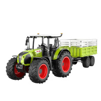 Traktor CLAAS na dálkové ovládání s přívěsem