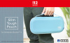 SWITCH 2 HORI Slim Tough Pouch Light Blue