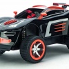 R/C auto Carrera Agent Black (1:16) 2.4GHz kulomet