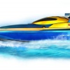 R/C loď Carrera Race BOAT 2.4GHz blue