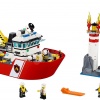 LEGO CITY 60109 Hasičský čln