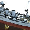 Bojová loď 1/700 British Admira-class HMS Hood