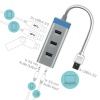 i-tec USB 3.0 Metal HUB 3-Port With Audio Adapter