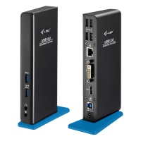 i-tec USB 3.0 Dual Docking Station + Charging Port