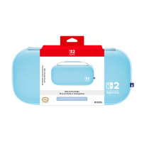 SWITCH 2 HORI Slim Tough Pouch Light Blue