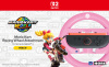 Racing Wheel Attachment Set for Switch 2 (Peach)