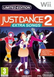 Wii Just Dance 2 EXTRA SONGS limited edition