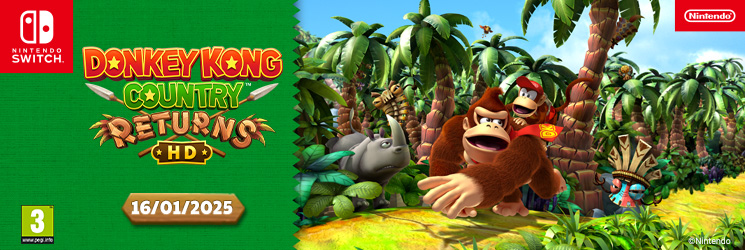 SK SWITCH Donkey Kong Country Returns HD